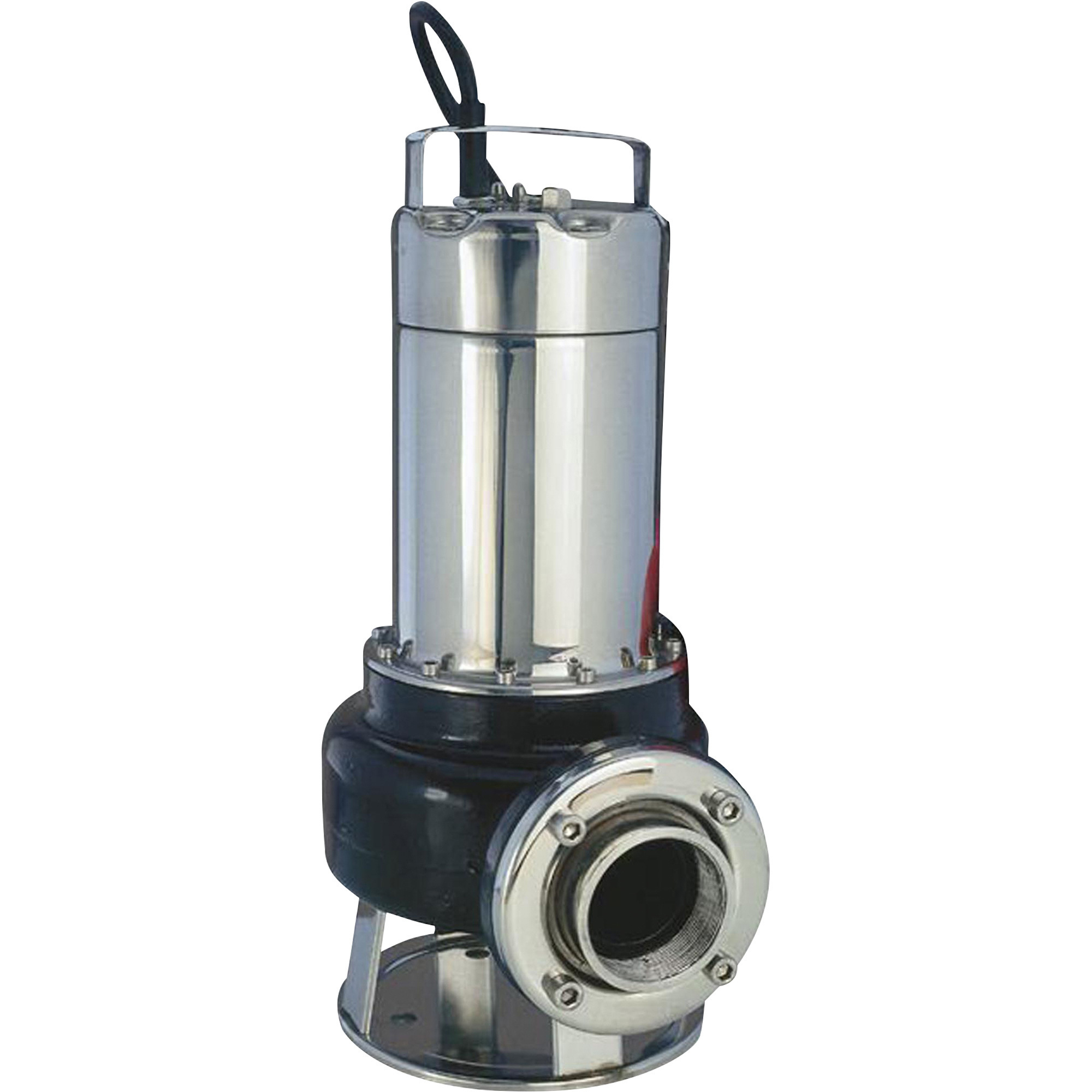 JMS-USA Sewage Water Pump, 11,100 GPH, 3.4 HP, 2.5in. Ports, Model# JIGER 200/F MAN MONO
